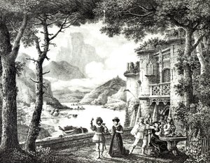 Décor de scène pour l